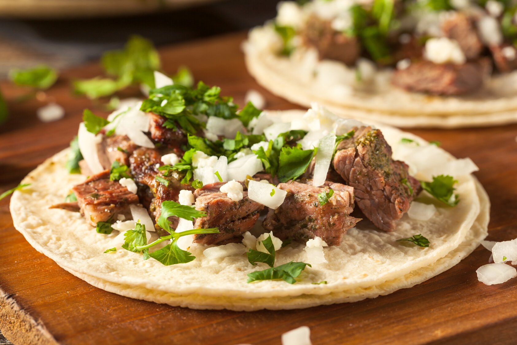 Homemade Carne Asada Street Tacos